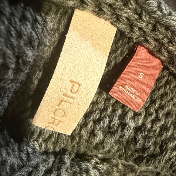 Anthropologie Pilcro Micro Fisherman Sweater Size S - Picture 5 of 5